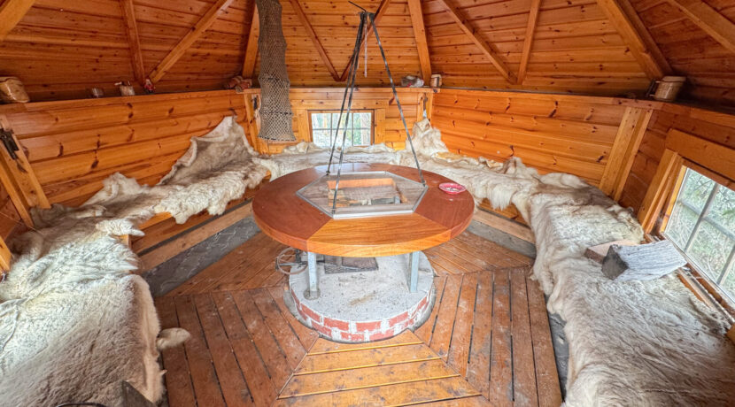 Grillhütte von Innen