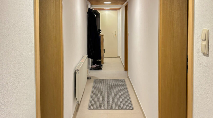 Flur mit Kaminofen(UG)