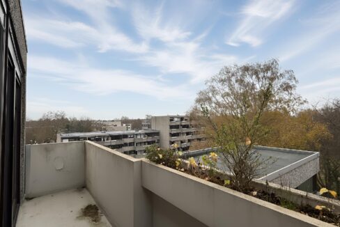 Balkon Arbeitszimmer
