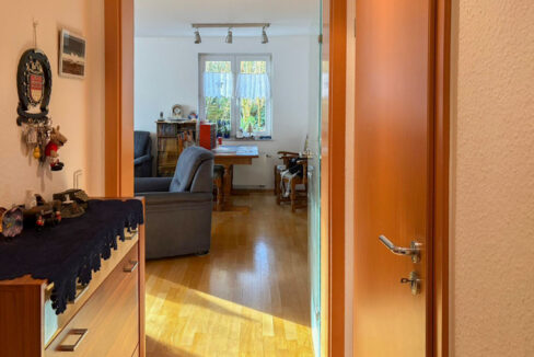 Blick ins Wohnzimmer