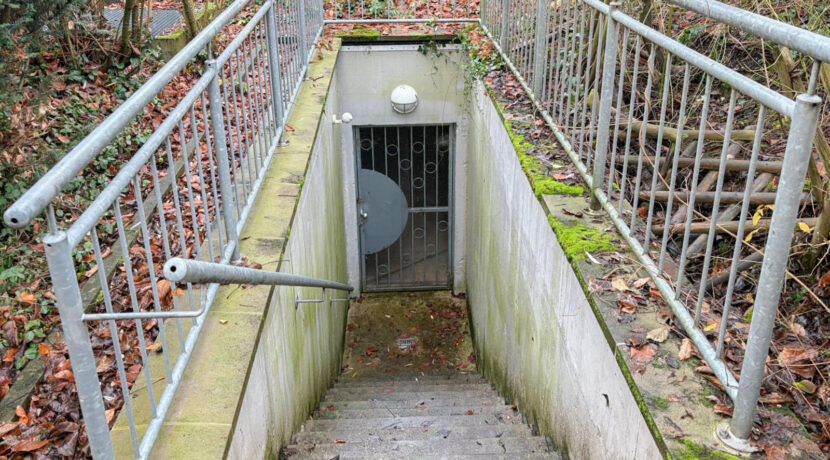 Zugang zur Tiefgarage