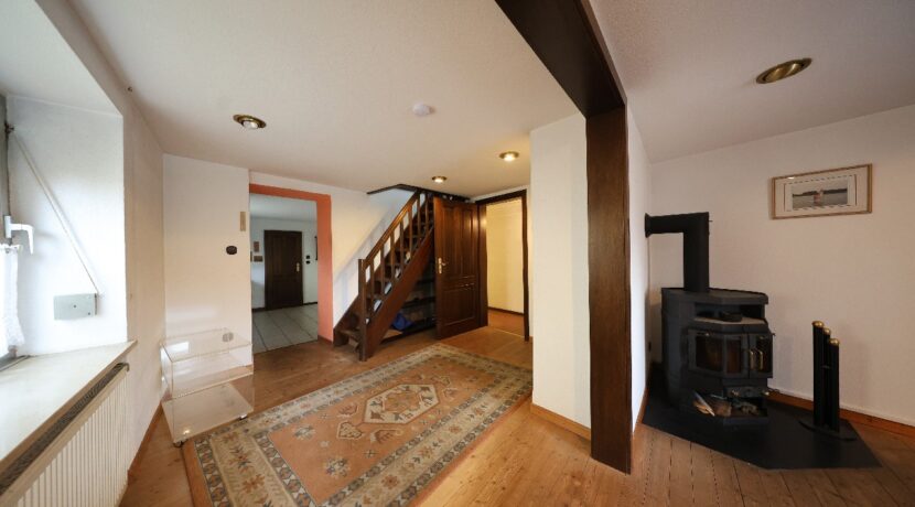 Wohnraum mit Kaminofen