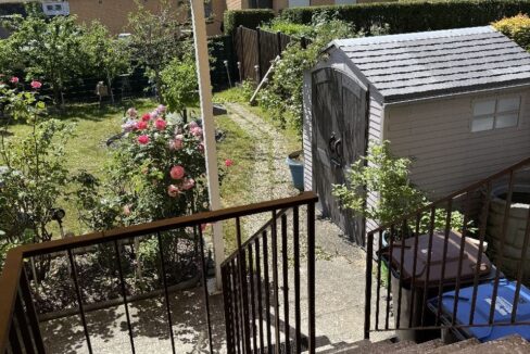 Treppe in den Garten