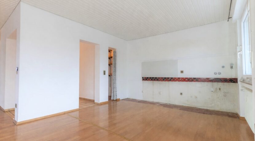 Der offene Küchenbereich