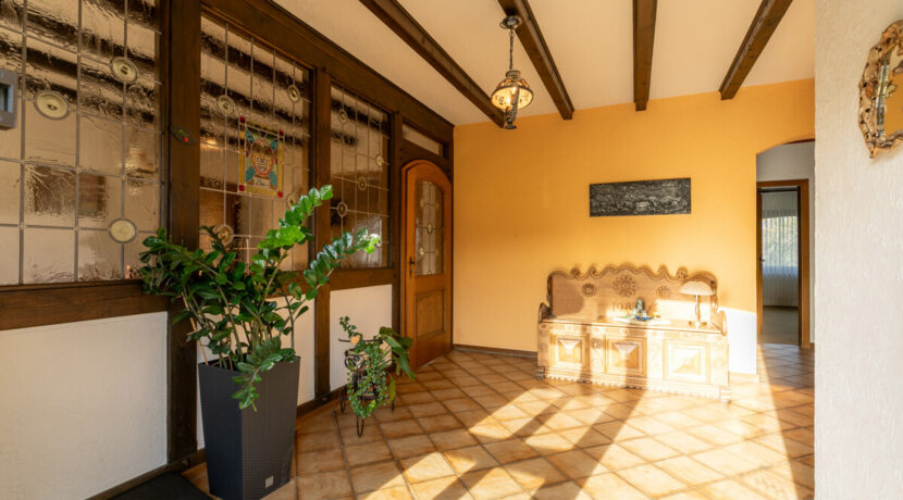 Ein sonniger Empfang