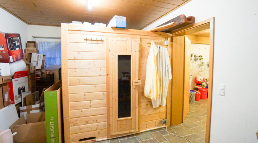 Sauna im KG