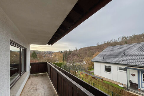 Balkon mit Ausblick