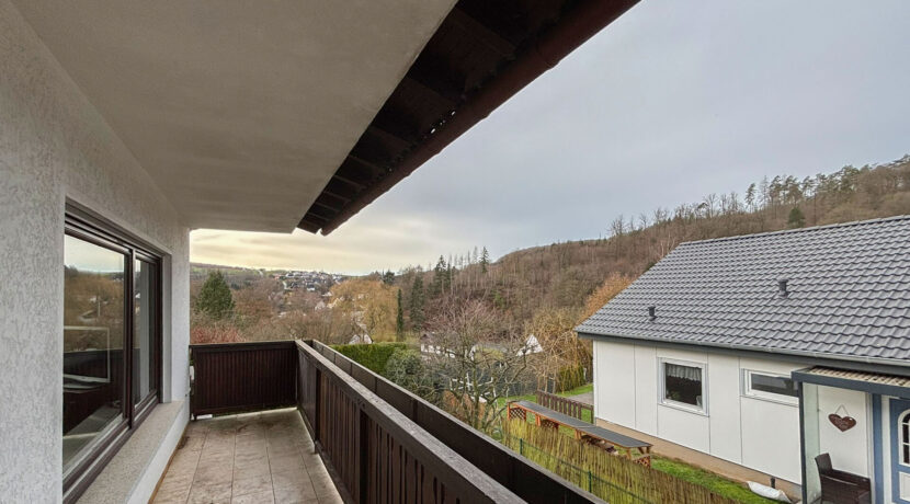 Balkon mit Ausblick