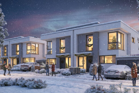 Außenansicht Weihnachten