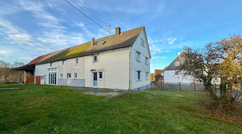 Hintere Gebäudeansicht