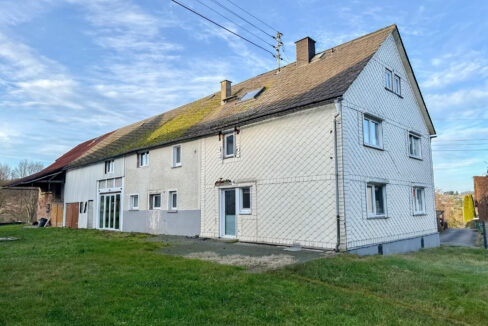 Hintere Gebäudeansicht