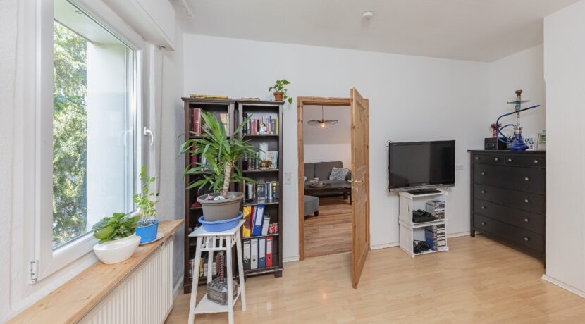 Arbeitszimmer im Dachgeschoss