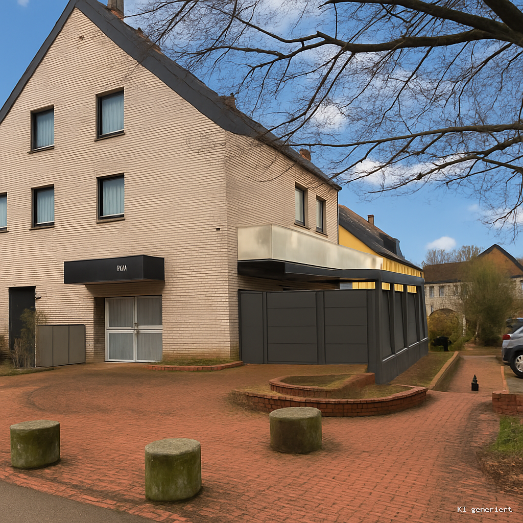 Wersten-Dachgeschosswohnung mit zwei Balkonen in gepflegtem 3-Familienhaus