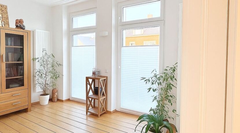 Zwewifacher Zugang auf die Terrasse