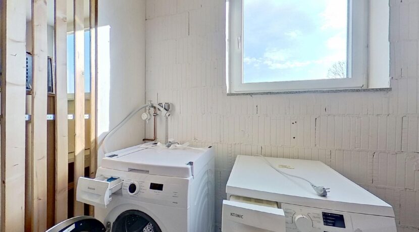 Abstellraum 7m² mit WM-Anschl.