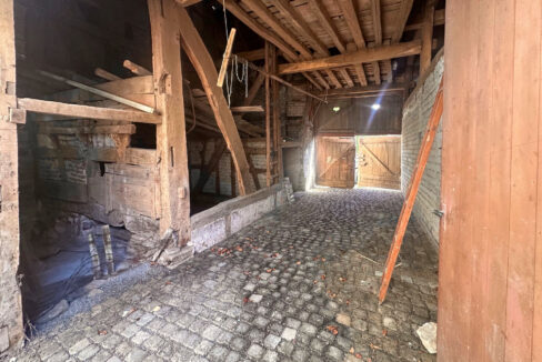 Scheune Rückansicht