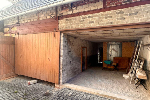 Scheune Rückansicht