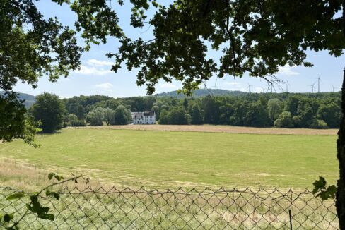 Fernblick vom Grundstück