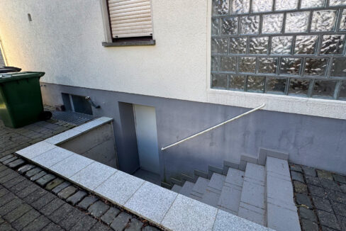 Kellerzugang vom Garten