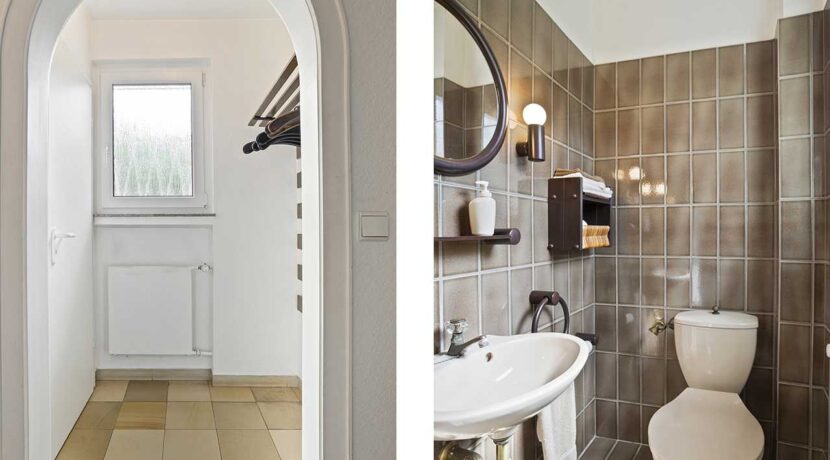 Diele  und  Gäste-WC