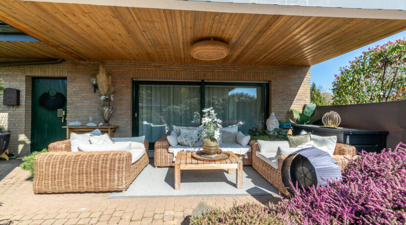 Überdachte Terrasse