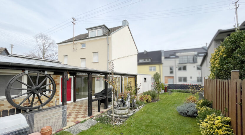 Rückansicht m. Garten