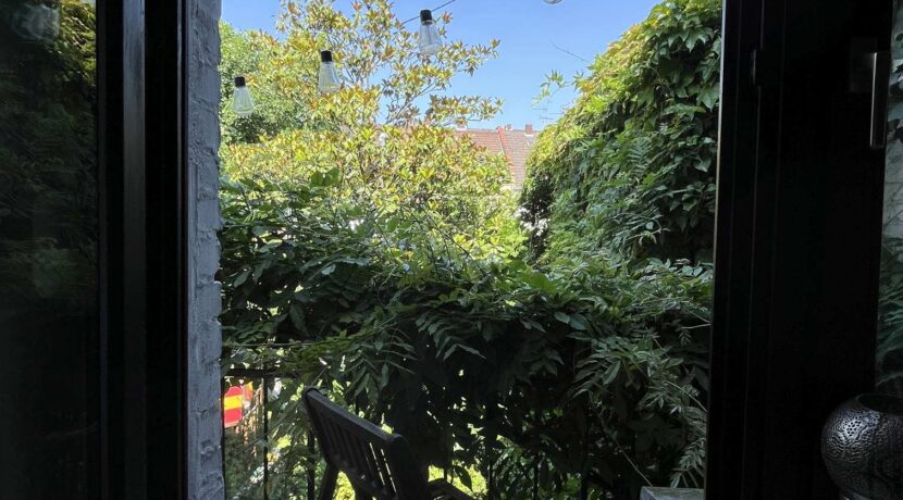 Blick vom Schlafzimmer