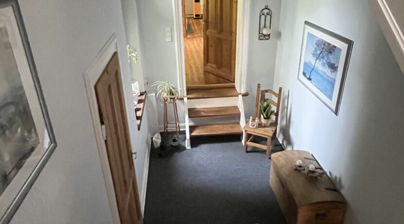 Blick ins Treppenhaus