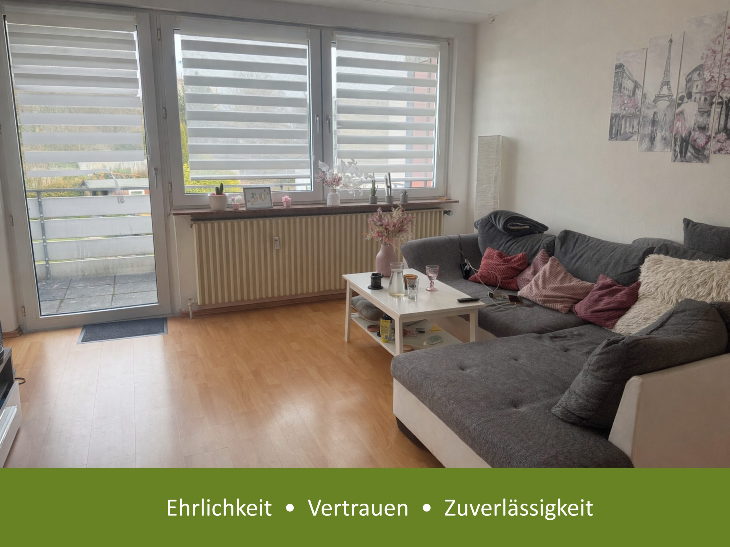 Perfekte Wohnung für Singles oder Paare