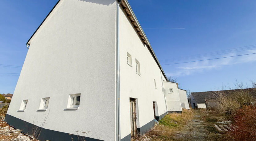 Hintere Gebäudeansicht