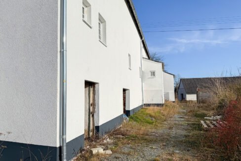 Hintere Gebäudeansicht