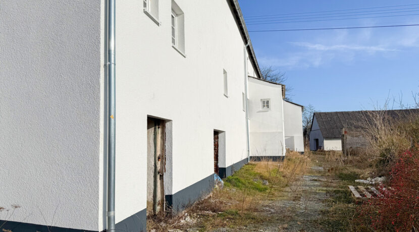 Hintere Gebäudeansicht