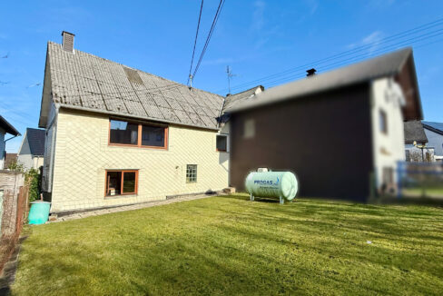 Haus Nr. 6 Hintere Gebäudeansicht