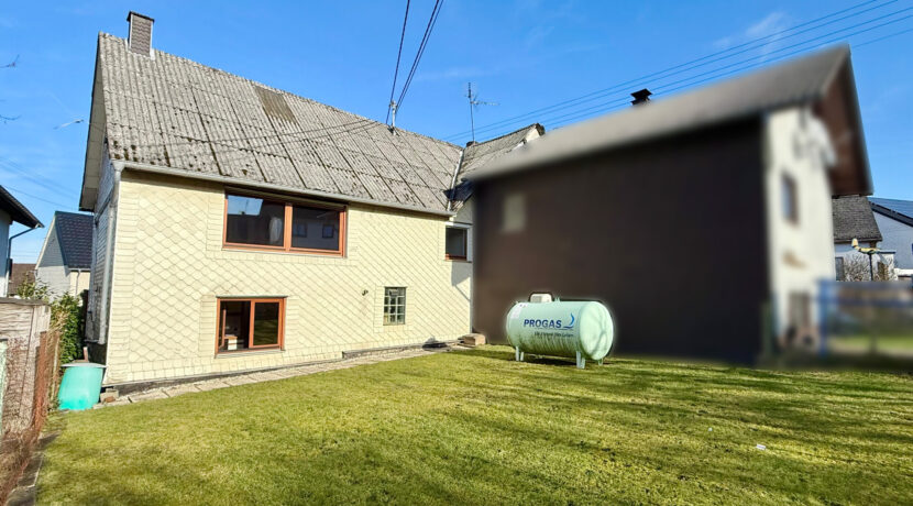 Haus Nr. 6 Hintere Gebäudeansicht