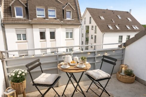 Loggia vor der Küche