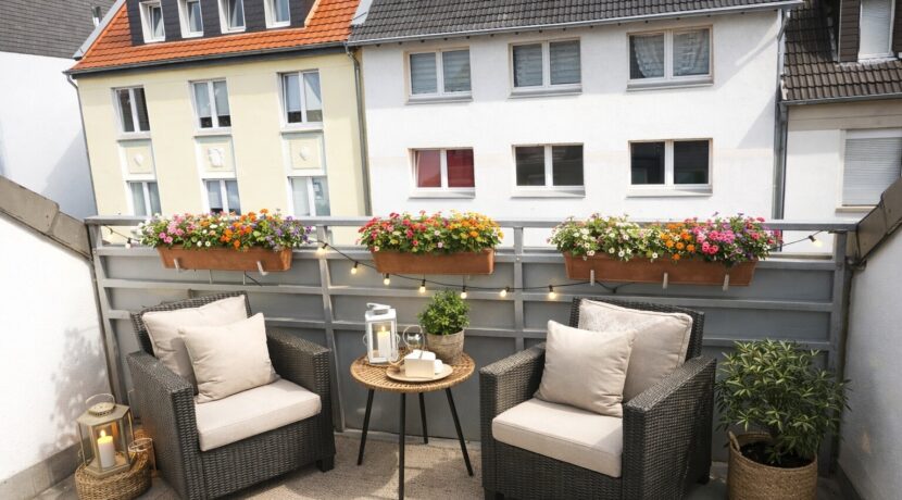 Loggia vor dem Kinderzimmer