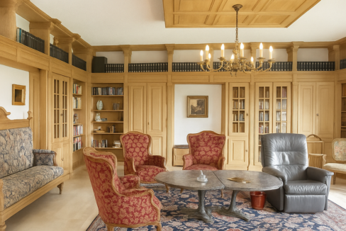 Direkt angrenzender weiterer Besprechungsraum im EG