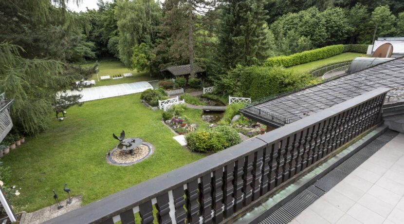 Ausblick von der Dachterrasse