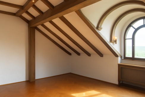 Mögliche Bürofläche im DG