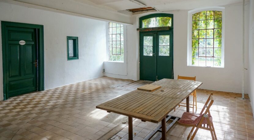 lichtdurchfluteter Eingangsbereich