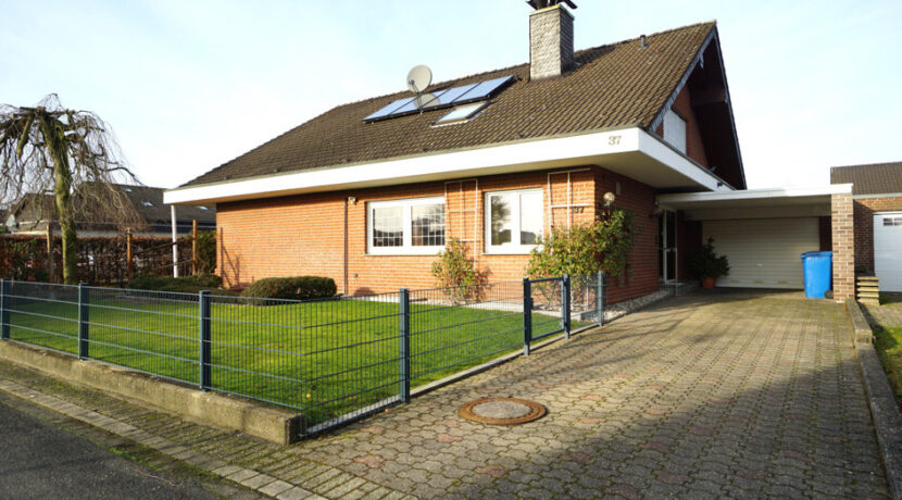 Frontsicht in Südlage