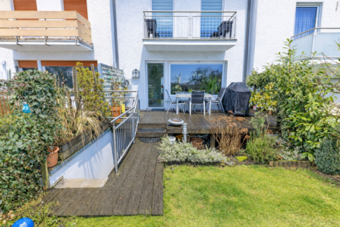 Blick auf die Terrasse