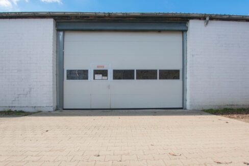 Rolltor mit Schlupftür