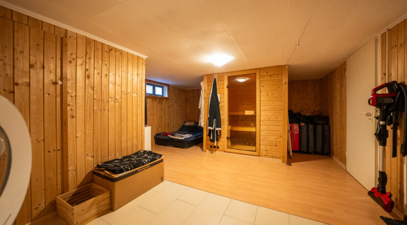 Sauna Vorraum