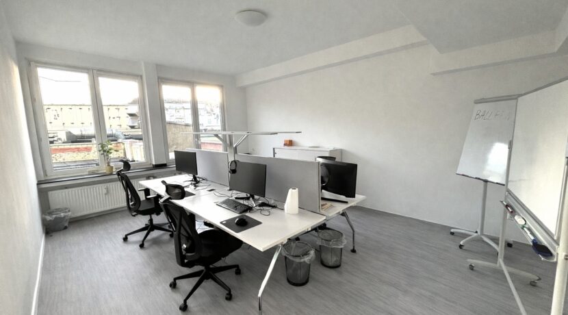 Großer Büroraum zur Rückseite
