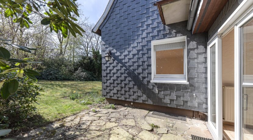 versteckte Sonnenterrasse