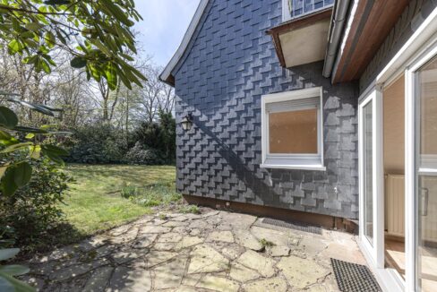 versteckte Sonnenterrasse