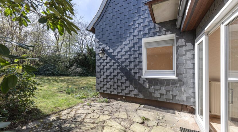 versteckte Sonnenterrasse