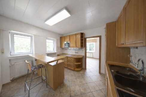 Küche mit Theke