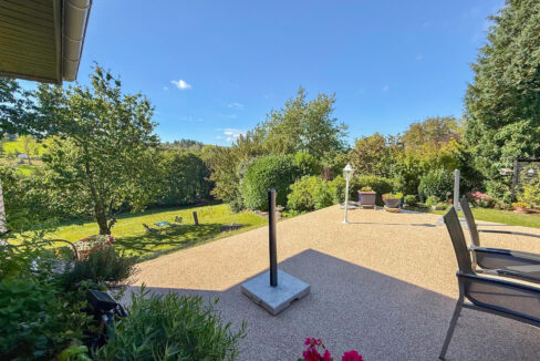 Blick von der Terrasse